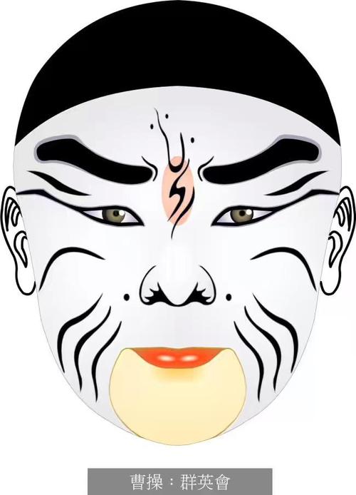 戏曲人物白色脸谱叫什么-戏曲里的白脸人物